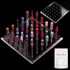 image:imageMelodySusie Nail Drill Bits Cleaner Brush Case with Nail Drill Bits Holder with 36 Holes and Safety Nail Drill Bits