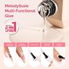 image:imageMelodySusie Nail Glue Nail Dehydrator and Primer Set Long Lasting Shine Nail Polish Art Design Manicure Kit Perfect Gifts for Women Girls 3 Pcs 15ml Clear