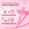 image:imageMelodySusie Nail Magnet Pink Set Cat Eye Gel Nail Polish Magnets 2PCS Doublehead Magnet Wand with Round Magnet Bead and Magnetic Pen Nail Design Tools for Salon and DIY at HomePink Set Nail Magnet