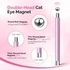 image:imageMelodySusie Nail Magnet Pink Set Cat Eye Gel Nail Polish Magnets 2PCS Doublehead Magnet Wand with Round Magnet Bead and Magnetic Pen Nail Design Tools for Salon and DIY at HomePink Set Nail Magnet