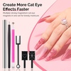 image:imageMelodySusie Nail Magnet Pink Set Cat Eye Gel Nail Polish Magnets 2PCS Doublehead Magnet Wand with Round Magnet Bead and Magnetic Pen Nail Design Tools for Salon and DIY at Home21PCS Nail Magnet