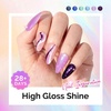 image:imageMelodySusie Nail Magnet Set 16PCS Cat Eye Gel Nail Polish Magnets Round Square Double Ended Magnet Stick Cat Eye Magnet for Nails Strong Magnetic Nail Polish Magnets Nail Design ToolsMermaid Shimmer Set