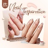 image:imageMelodySusie Nail Magnet Set 16PCS Cat Eye Gel Nail Polish Magnets Round Square Double Ended Magnet Stick Cat Eye Magnet for Nails Strong Magnetic Nail Polish Magnets Nail Design ToolsMocha vibes set