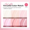 image:imageMelodySusie Nail Magnet Set 16PCS Cat Eye Gel Nail Polish Magnets Round Square Double Ended Magnet Stick Cat Eye Magnet for Nails Strong Magnetic Nail Polish Magnets Nail Design ToolsDaily Nude Pink set