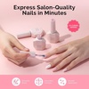 image:imageMelodySusie Nail Magnet Set 16PCS Cat Eye Gel Nail Polish Magnets Round Square Double Ended Magnet Stick Cat Eye Magnet for Nails Strong Magnetic Nail Polish Magnets Nail Design ToolsDaily Nude Pink set