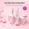 image:imageMelodySusie Nail Magnet Set 16PCS Cat Eye Gel Nail Polish Magnets Round Square Double Ended Magnet Stick Cat Eye Magnet for Nails Strong Magnetic Nail Polish Magnets Nail Design ToolsPink Gem Cat Eye Gel Set
