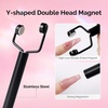 image:imageMelodySusie Nail Magnet Set 16PCS Cat Eye Gel Nail Polish Magnets Round Square Double Ended Magnet Stick Cat Eye Magnet for Nails Strong Magnetic Nail Polish Magnets Nail Design Tools2PCS3 in 1 nail magnet