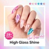 image:imageMelodySusie Nail Magnet Set 16PCS Cat Eye Gel Nail Polish Magnets Round Square Double Ended Magnet Stick Cat Eye Magnet for Nails Strong Magnetic Nail Polish Magnets Nail Design ToolsSparkle Pop Set