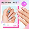 image:imageMelodySusie Nail Magnet Set 16PCS Cat Eye Gel Nail Polish Magnets Round Square Double Ended Magnet Stick Cat Eye Magnet for Nails Strong Magnetic Nail Polish Magnets Nail Design ToolsAurora Blush Blue Set