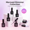 image:imageMelodySusie Nail Magnet Set 16PCS Cat Eye Gel Nail Polish Magnets Round Square Double Ended Magnet Stick Cat Eye Magnet for Nails Strong Magnetic Nail Polish Magnets Nail Design ToolsMermaid Shimmer Set