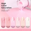 image:imageMelodySusie Nail Magnet Set 16PCS Cat Eye Gel Nail Polish Magnets Round Square Double Ended Magnet Stick Cat Eye Magnet for Nails Strong Magnetic Nail Polish Magnets Nail Design ToolsDaily Nude Pink set