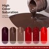 image:imageMelodySusie Nail Magnet Set 16PCS Cat Eye Gel Nail Polish Magnets Round Square Double Ended Magnet Stick Cat Eye Magnet for Nails Strong Magnetic Nail Polish Magnets Nail Design ToolsVelet Wine Gel Polish Set