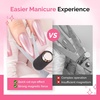image:imageMelodySusie Nail Magnet Set 21PCS Cat Eye Gel Nail Polish Magnets Round Square Double Ended Magnet Stick Cat Eye Magnet for Nails Strong Magnetic Nail Polish Magnets Nail Design ToolsFrench Nail Magnet