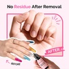 image:imageMelodySusie Nail Rhinestone Glue for Nails Super Strong Gel for Nail Charms Gems 3D Nail Gel UV Nail Glue for Nail Art Design Nail Chrome Powder Decals Decor Need UVLED Cured 60gclear