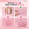 image:imageMelodySusie Pearl Nail Charms Set 350Pcs Pink MixedShape Nail Gems with Tweezers for Nail Decorations DIY 3D Nail Art