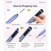image:imageMelodySusie PocketNail PenShaped Cordless Modular Nail Drill PC100GR 20000RPM Slim Portable Rechargeable Electric File for Manicure Pedicure Nail Care Shaping amp Gel Removal at Home for BeginnersKit  Athens Blue