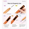 image:imageMelodySusie PocketNail PenShaped Cordless Modular Nail Drill PC100GR 20000RPM Slim Portable Rechargeable Electric File for Manicure Pedicure Nail Care Shaping amp Gel Removal at Home for BeginnersKit  Party Peach
