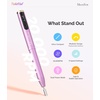 image:imageMelodySusie PocketNail PenShaped Cordless Modular Nail Drill PC100GR 20000RPM Slim Portable Rechargeable Electric File for Manicure Pedicure Nail Care Shaping amp Gel Removal at Home for BeginnersBasic  Rose Red