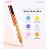 image:imageMelodySusie PocketNail PenShaped Cordless Modular Nail Drill PC100GR 20000RPM Slim Portable Rechargeable Electric File for Manicure Pedicure Nail Care Shaping amp Gel Removal at Home for BeginnersKit  Party Peach