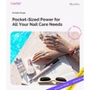 image:imageMelodySusie PocketNail PenShaped Cordless Modular Nail Drill PC100GR 20000RPM Slim Portable Rechargeable Electric File for Manicure Pedicure Nail Care Shaping amp Gel Removal at Home for Beginners