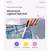 image:imageMelodySusie PocketNail PenShaped Cordless Modular Nail Drill PC100GR 20000RPM Slim Portable Rechargeable Electric File for Manicure Pedicure Nail Care Shaping amp Gel Removal at Home for Beginners