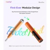 image:imageMelodySusie PocketNail PenShaped Cordless Modular Nail Drill PC100GR 20000RPM Slim Portable Rechargeable Electric File for Manicure Pedicure Nail Care Shaping amp Gel Removal at Home for BeginnersKit  Party Peach