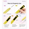 image:imageMelodySusie PocketNail PenShaped Cordless Modular Nail Drill PC100GR 20000RPM Slim Portable Rechargeable Electric File for Manicure Pedicure Nail Care Shaping amp Gel Removal at Home for BeginnersKit  Lemon Grass