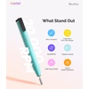 image:imageMelodySusie PocketNail Slim Ergonomic PenShaped USB Nail Drill PC100G 20000RPM Portable Electric File for All Manicure Pedicure Nail Care Shaping amp Gel Removal at Home for BeginnersLight Blue