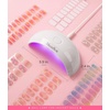 image:imageMelodySusie PocketSized LED UV Nail Lamp with UltraLightweight Design PART04 UV Light Cures All Soft Gels at Home Especially Instant Nails SemiCured Gel Base Coat amp Top Coat WhiteWhite