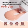 image:imageMelodySusie Poly Gel 60g HemaFree Nail Extension Nail Thickening Builder Gel UV Lamp Cured Art Design Manicure Gift for Women ClearNude045