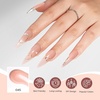 image:imageMelodySusie Poly Gel 60g HemaFree Nail Extension Nail Thickening Builder Gel UV Lamp Cured Art Design Manicure Gift for Women ClearNude045