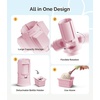 image:imageMelodySusie Portable USB Nail Drill with GelCarousel for Nail Polish Bottle Holder and Nail Art Tools Organizer and 3Pcs Nail Art Brush
