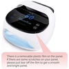 image:imageMelodySusie Professional Cordless UV Nail Lamp with Handle Design SPro27I Rechargeable High Power LED Nail Dryer Cures All Gels Especially Builder Extension Acrylic amp Chrome Gel PolishesWhiteNew