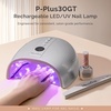 image:imageMelodySusie Professional Cordless UV Nail Lamp with Metal Base PPlus30GT Nail Dryer with Smart Sensor for Salon amp DIY Home Use Fast Cures All Hard Gels Especially Extension amp Glitter Gel PolishesSilver