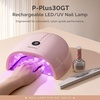 image:imageMelodySusie Professional Cordless UV Nail Lamp with Metal Base PPlus30GT Nail Dryer with Smart Sensor for Salon amp DIY Home Use Fast Cures All Hard Gels Especially Extension amp Glitter Gel PolishesPink