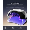 image:imageMelodySusie Professional Metal Base UV Nail Lamp SPro27T Fast Curing Nail Dryer with 3 Timers amp Smart Sensor for Salon Cures All Gels Especially Hard Extension Acrylic amp Chrome Gel Polishes