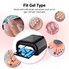 image:imageMelodySusie Professional UV Nail Lamp with 4 Light Tubes amp Metal Sliding Base SPro04 SalonGrade Fast Curing Nail Dryer for 3D Printer UV Resin Hard Gel Extension amp Acrylic Gel Polishes