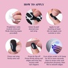 image:imageMelodySusie Semi Cured Gel Nail Strips Rainbow Graffiti Works with Nail lamp SalonQuality Long Lasting Easy to Apply amp Remove  Includes 30Pcs 2 Prep Pads Nail File amp Wooden Stick