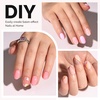 image:imageMelodySusie Short Ballerina X Nail Tips  300Pcs 15 Sizes Clear Acrylic Half Matte Full Cover Press on Nails for DIY Extension amp Salon UsePreShaped for LongLasting ManicureShort Oval Round