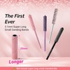 image:imageMelodySusie Super Long Small Crystal Top 31mm Mandrel Bit for Nails 332 Easy Off Nail Drill Bits for Sanding Bands Suitable for Acrylic Nails Gel Manicures and Pedicures Rose PinkPink
