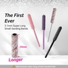 image:imageMelodySusie Super Long Small Crystal Top 31mm Mandrel Bit for Nails 332 Easy Off Nail Drill Bits for Sanding Bands Suitable for Acrylic Nails Gel Manicures and Pedicures Rose PinkZebra