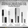 image:imageMelodySusie Super Long Small Crystal Top 31mm Mandrel Bit for Nails 332 Easy Off Nail Drill Bits for Sanding Bands Suitable for Acrylic Nails Gel Manicures and Pedicures Rose PinkBlack