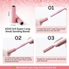 image:imageMelodySusie Super Long Small Crystal Top 31mm Mandrel Bit for Nails 332 Easy Off Nail Drill Bits for Sanding Bands Suitable for Acrylic Nails Gel Manicures and Pedicures Rose PinkPink