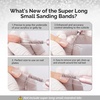 image:imageMelodySusie Super Long Small Crystal Top 31mm Mandrel Bit for Nails 332 Easy Off Nail Drill Bits for Sanding Bands Suitable for Acrylic Nails Gel Manicures and Pedicures Rose PinkZebra