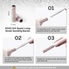 image:imageMelodySusie Super Long Small Crystal Top 31mm Mandrel Bit for Nails 332 Easy Off Nail Drill Bits for Sanding Bands Suitable for Acrylic Nails Gel Manicures and Pedicures Rose PinkZebra