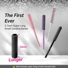 image:imageMelodySusie Super Long Small Crystal Top 31mm Mandrel Bit for Nails 332 Easy Off Nail Drill Bits for Sanding Bands Suitable for Acrylic Nails Gel Manicures and Pedicures Rose PinkBlack