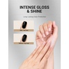 image:imageMelodySusie Thick Gel Nail Polish Set 2 Pcs 15ML Black amp White Gel Polish Set Soak Off UV LED White Gel Polish Christmas Gift for Women Nail Art Manicure Salon DIY Nail Design Decoration at Home15ML Clear Top Coat