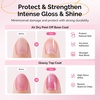 image:imageMelodySusie Thick Gel Nail Polish Set 2 Pcs 15ML Black amp White Gel Polish Set Soak Off UV LED White Gel Polish Christmas Gift for Women Nail Art Manicure Salon DIY Nail Design Decoration at HomeTop Coat Peel Off Base Coat Cuticle Oil Set
