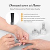 image:imageMelodySusie Thick Gel Nail Polish Set 2 Pcs 15ML Black amp White Gel Polish Set Soak Off UV LED White Gel Polish Christmas Gift for Women Nail Art Manicure Salon DIY Nail Design Decoration at Home2Pcs 15ml Top Coat  Base Coat