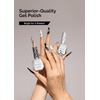 image:imageMelodySusie Thick Gel Nail Polish Set 2 Pcs 15ML Black amp White Gel Polish Set Soak Off UV LED White Gel Polish Christmas Gift for Women Nail Art Manicure Salon DIY Nail Design Decoration at Home2 Pcs 15ML Black  White Gel Polish Set